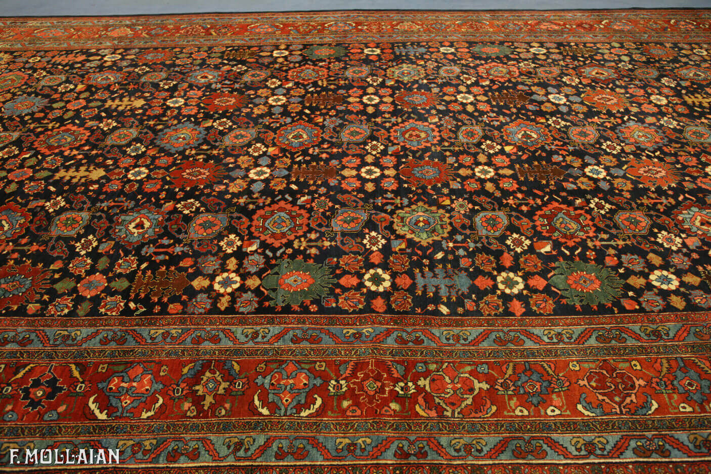 Tapis Persan Antique Bijar (Bidjar) n°:57847487